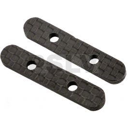 310-129 	 Synergy Carbon Fiber Motor Shaft Support Washer Set (2) 